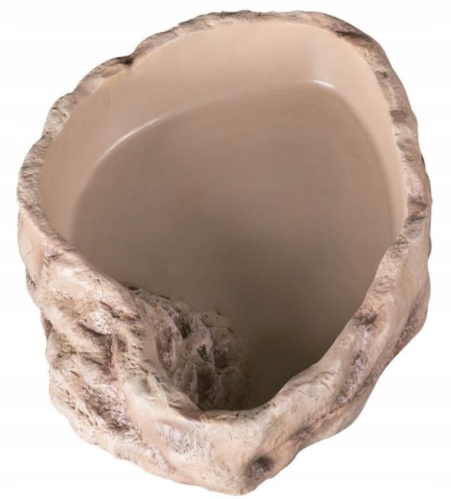 Levně Miska Do Terária Na Vodu Jídlo Pro Hada Agamy Gekona Želva 28X22X6CM