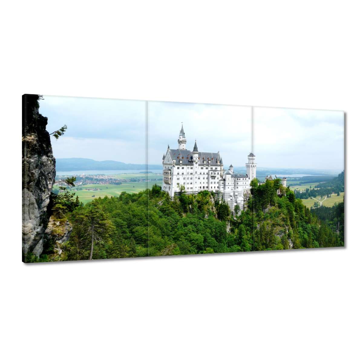 Obrazy 180x90 Zámok Neuschwanstein
