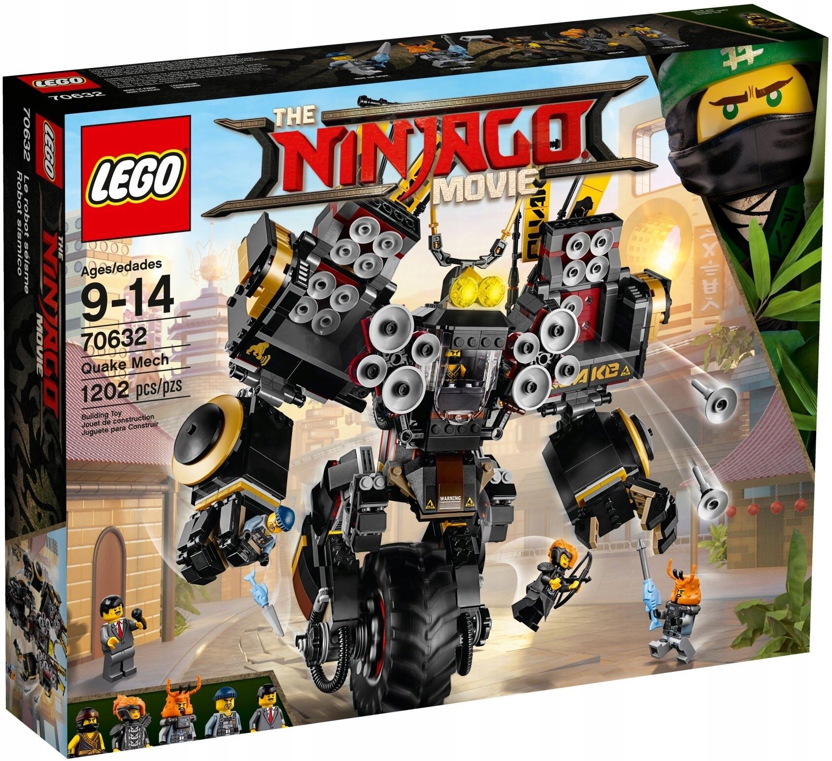 Lego Ninjago Movie 70632 Mech otřesu Nové
