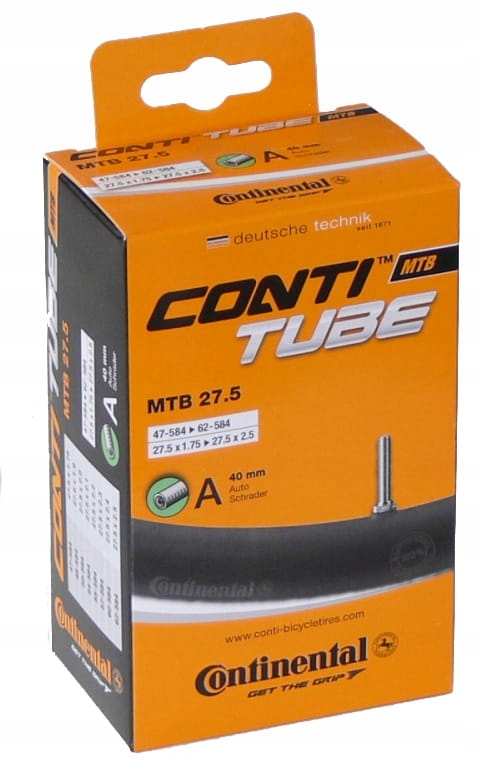 

Dętka Continental Mtb 275x1.75-2.5 wentyl Av 40mm
