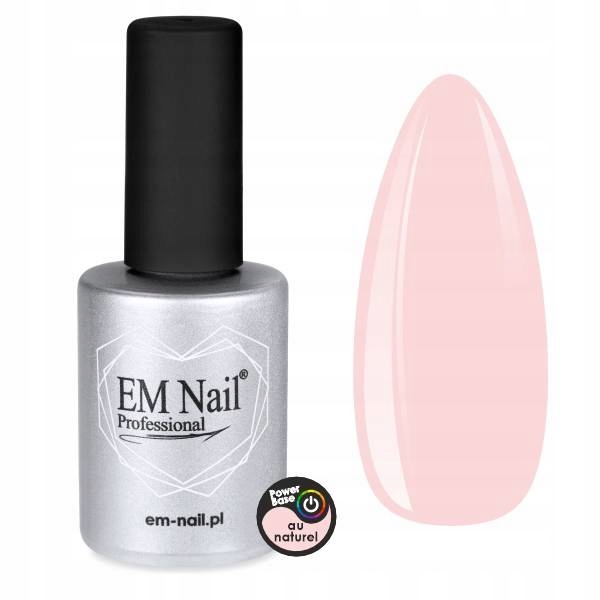 EM NAIL Baza Hybrydowa Power Base Au Naturel 15 ml
