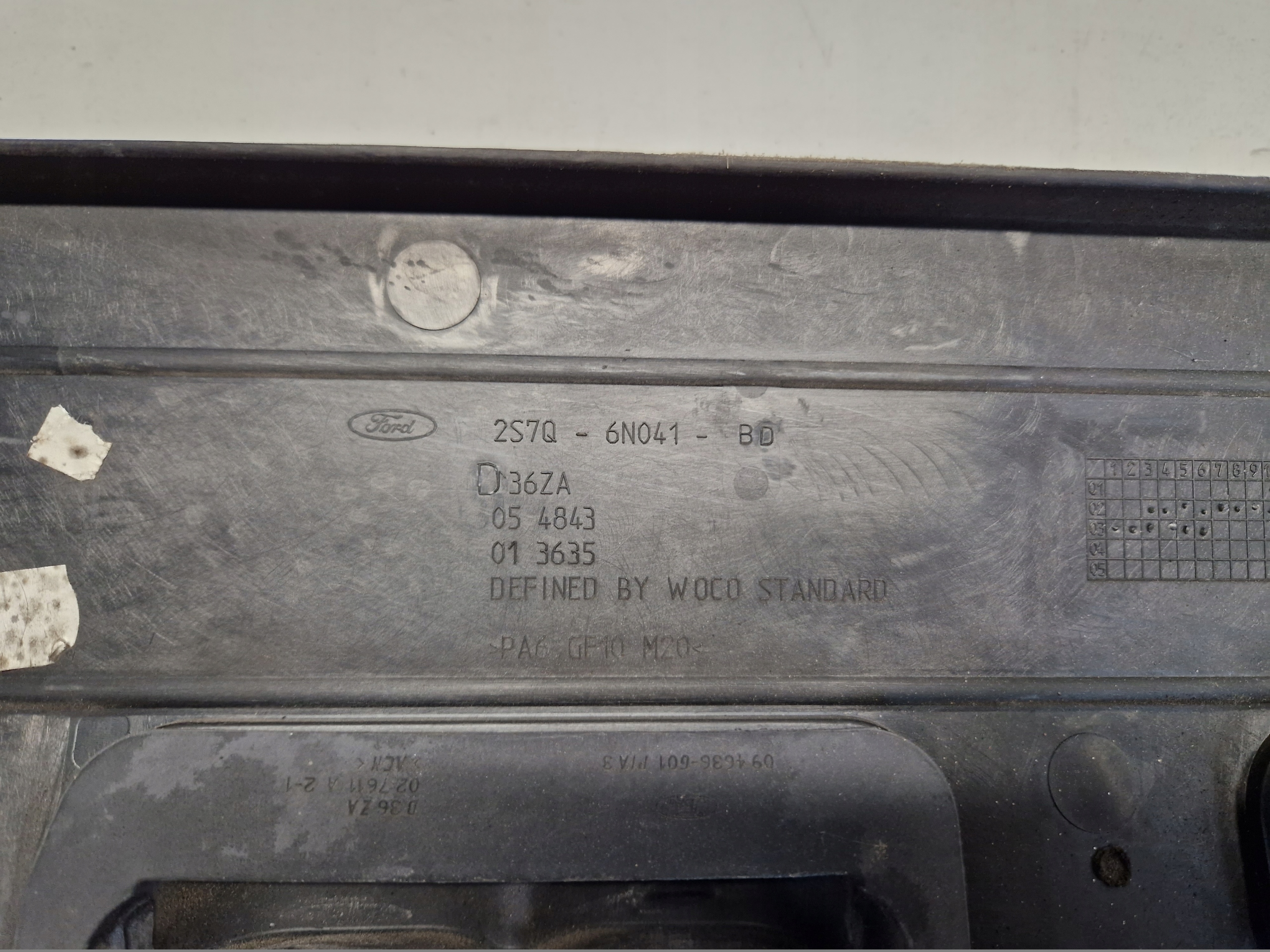 FORD MONDEO MK3 2.0 TDCI cover for engine