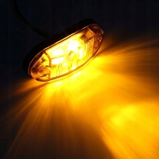 30x LAMPA OBRYSOWA OBRYSÓWKA DIODOWA LED OBRYSÓWKI Kolor biały czerwony pomarańczowy