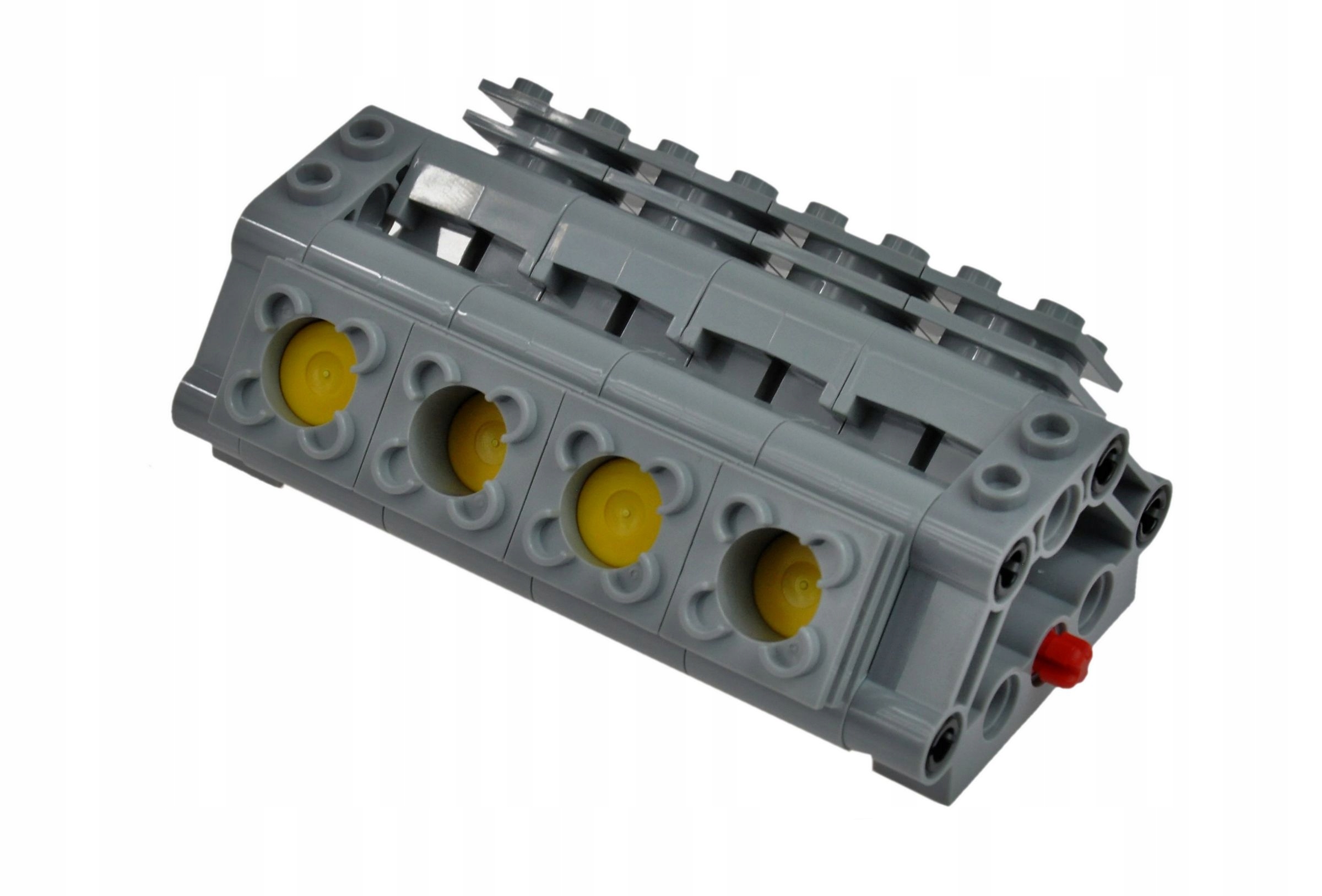 

Lego Technic Silnik Blok V8 kompletny szary