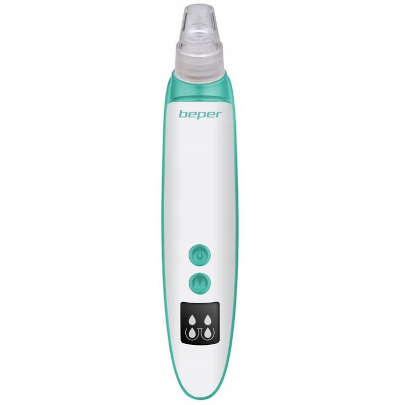 Vysavač na černé tečky Beper zelený