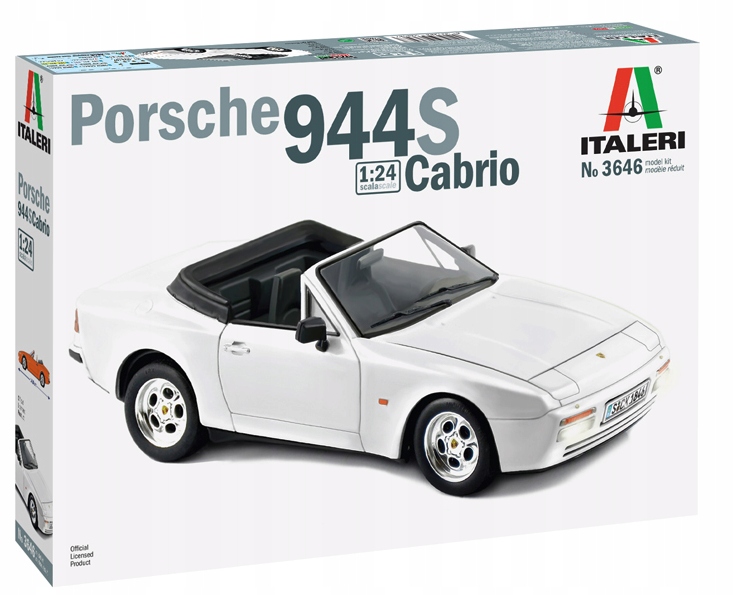 Italeri 3646 , Porshe 944S Cabrio 1:24