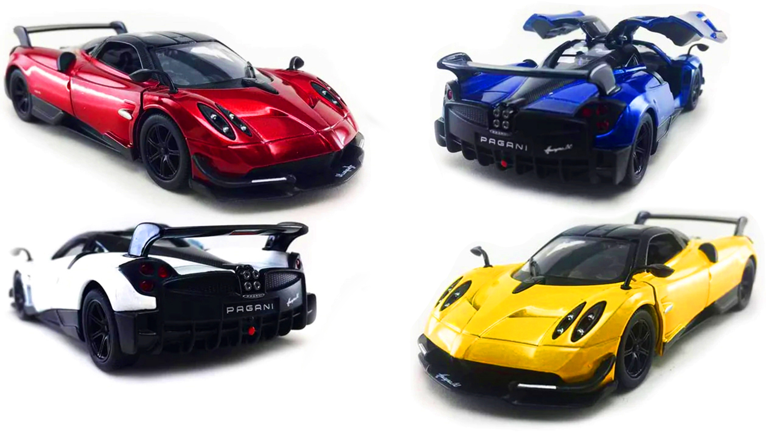 AUTO METALOWE 2016 PAGANI HUAYRA BC MODEL 1:38 METALOWY SAMOCHÓD KINSMART Marka Kinsmart