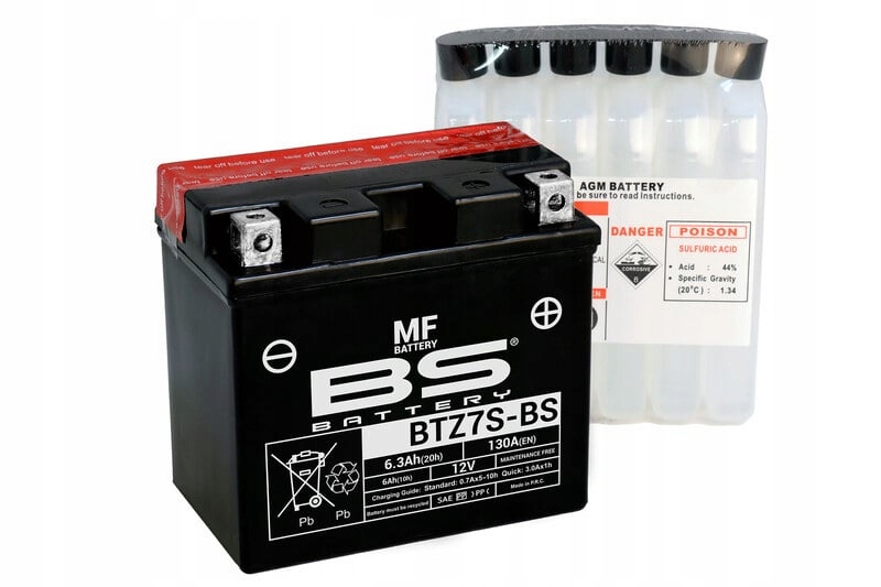 Bs Battery Bezúdržbová batéria s kyselinou BTZ7S-BS 300695