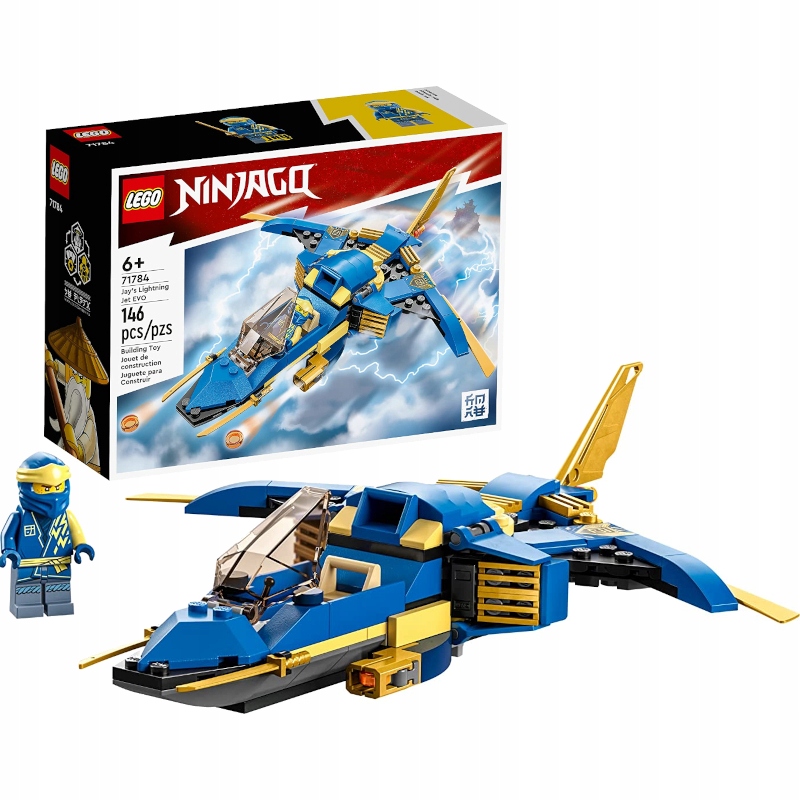 

Lego Ninjago Odrzutowiec Ponaddźwiękowy Jay'a Evo