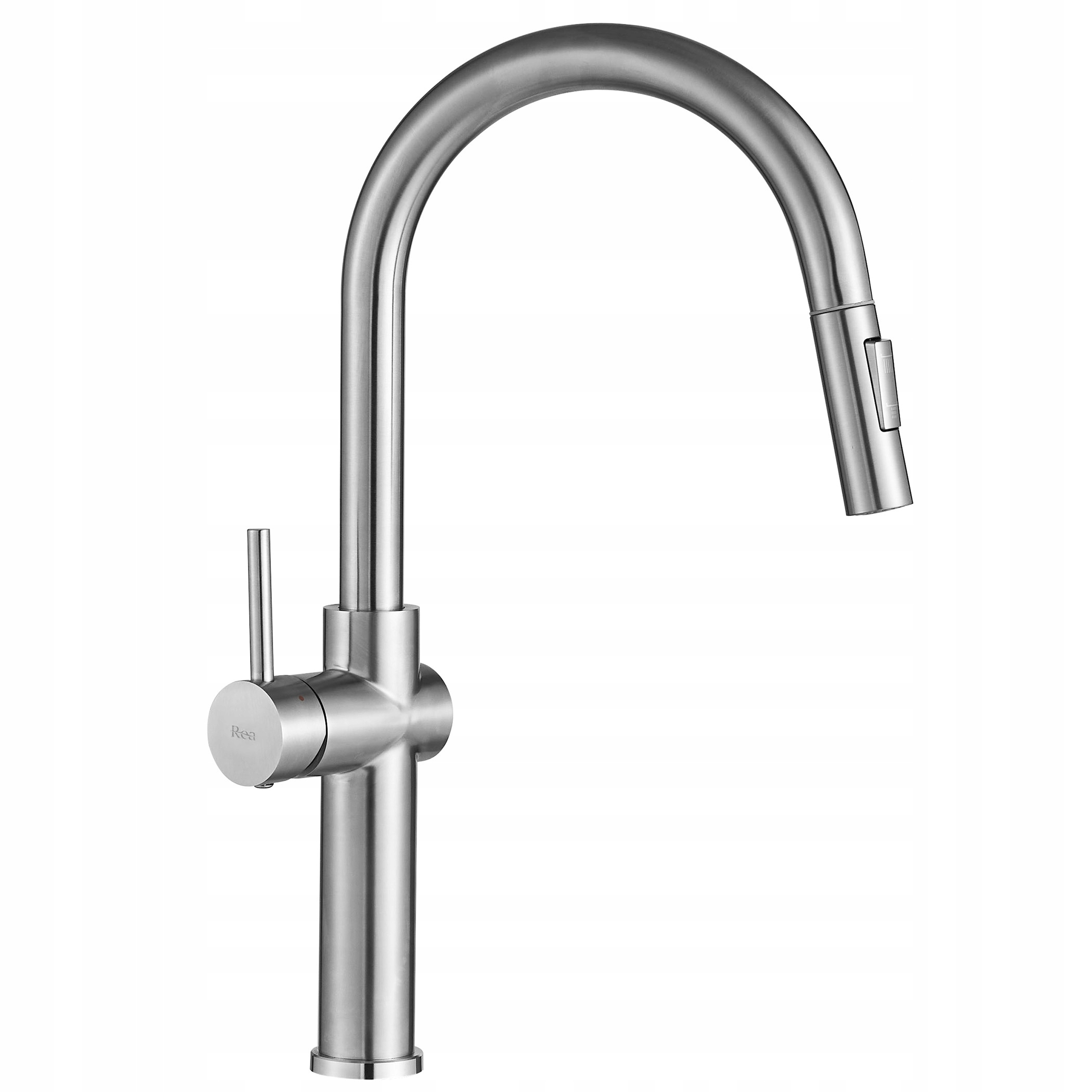 Kuchynská Batéria S Výsuvným Výtokom Rea Fresh High Nikel Brúsený