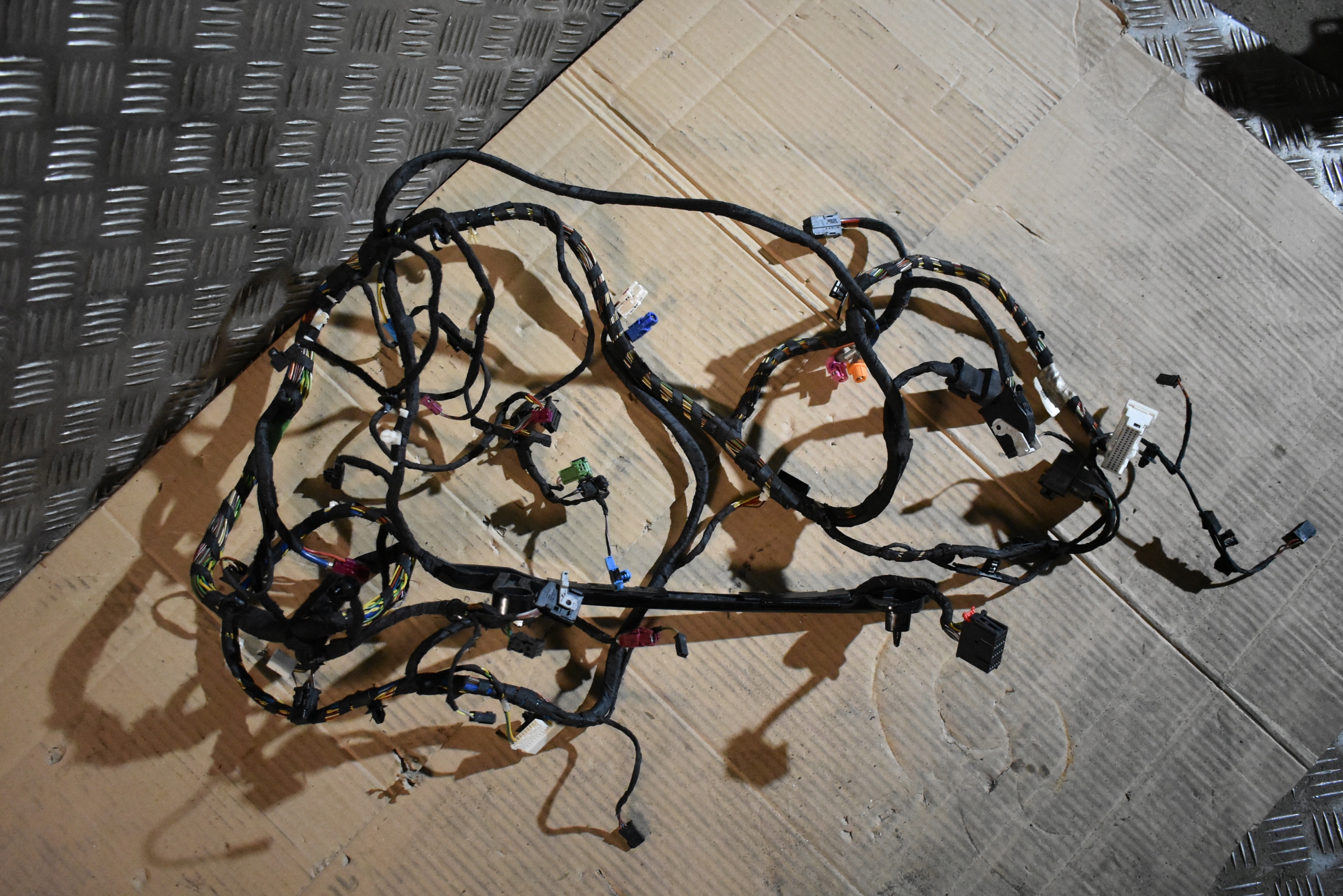 câblage console réchauffement HEADUP BMW G01 1