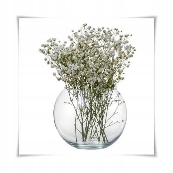 Wazon szklana kula dekoracyjna D-20 cm H-17 cm Marka inny