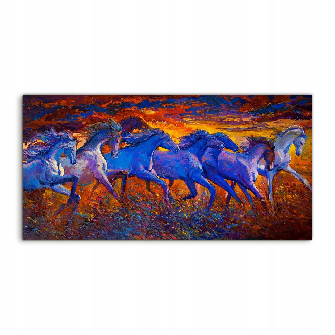 

Fotoobraz 140x70 z nadrukiem Konie Zwierzęta Galop