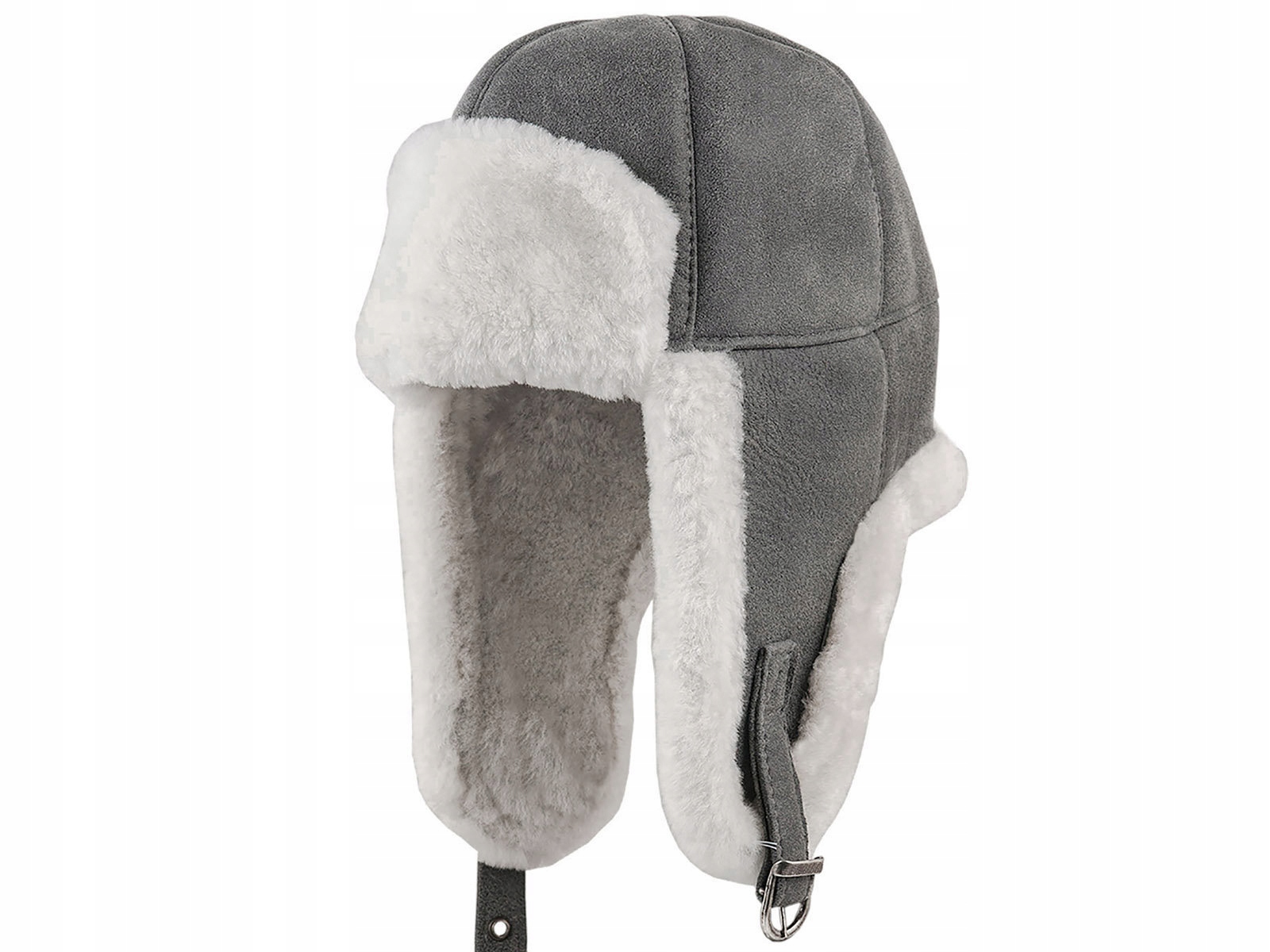 

Fargo Sterkowski Czapka Męska Skóra Szary 56-57CM