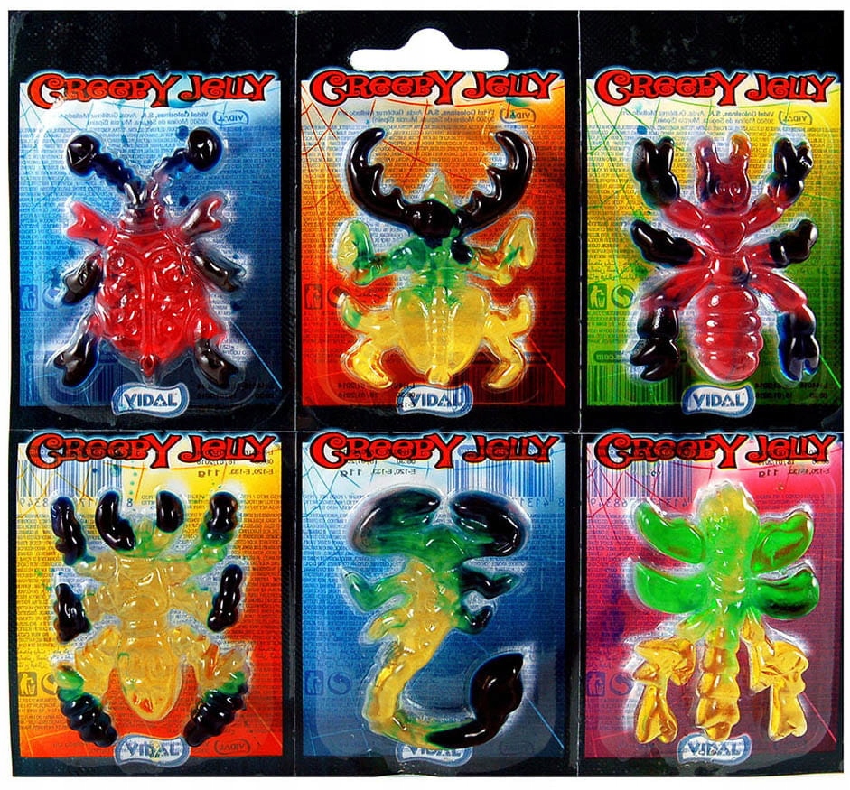 Żelki Vidal Jelly Creepy Robaki Owady 6 szt