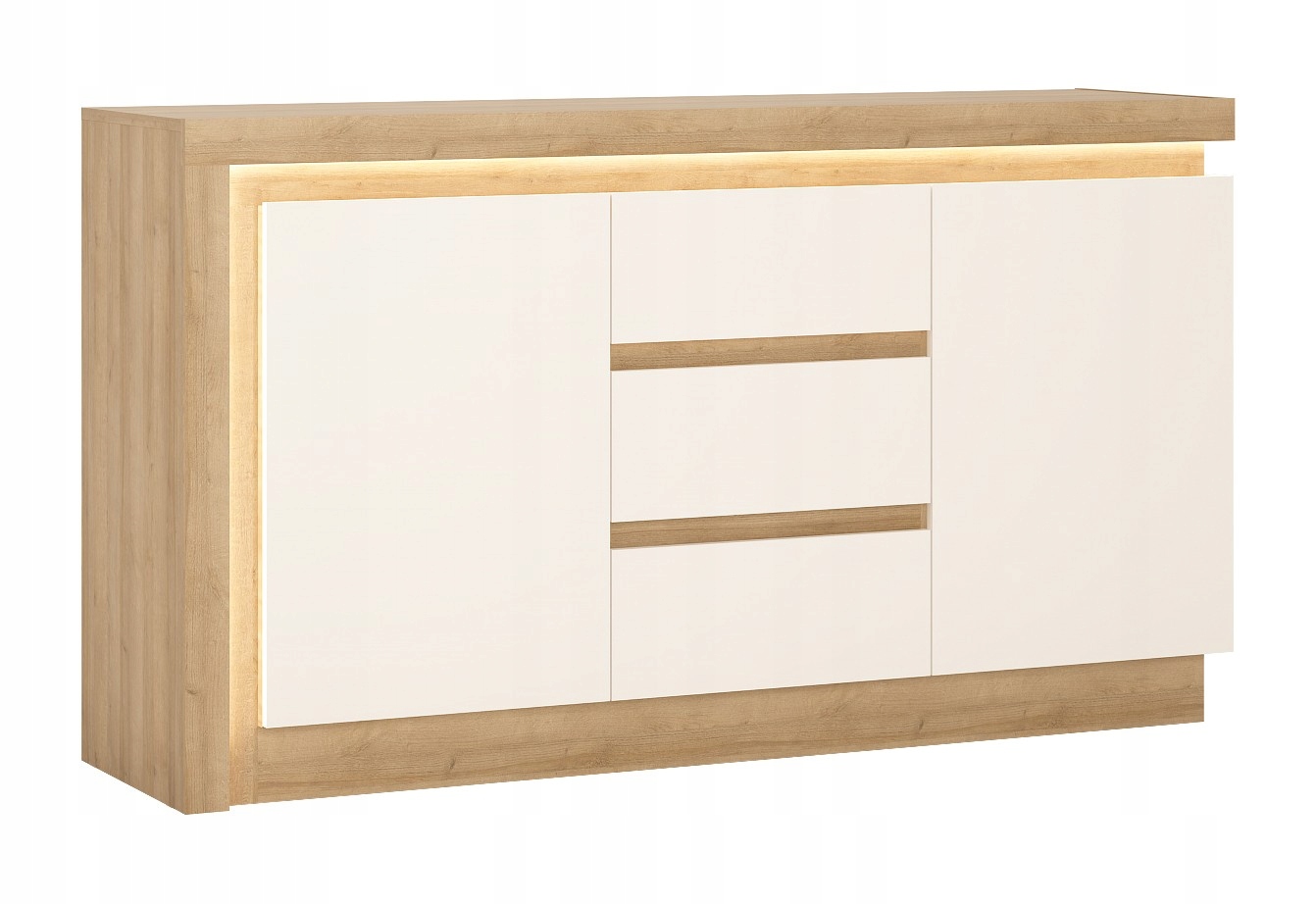 

Komoda Lyon jasny LYOK01 2D 3S Meble Wójcik