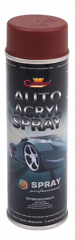 

Champion Podkład Czerwony Akryl Farba Spray 500ML