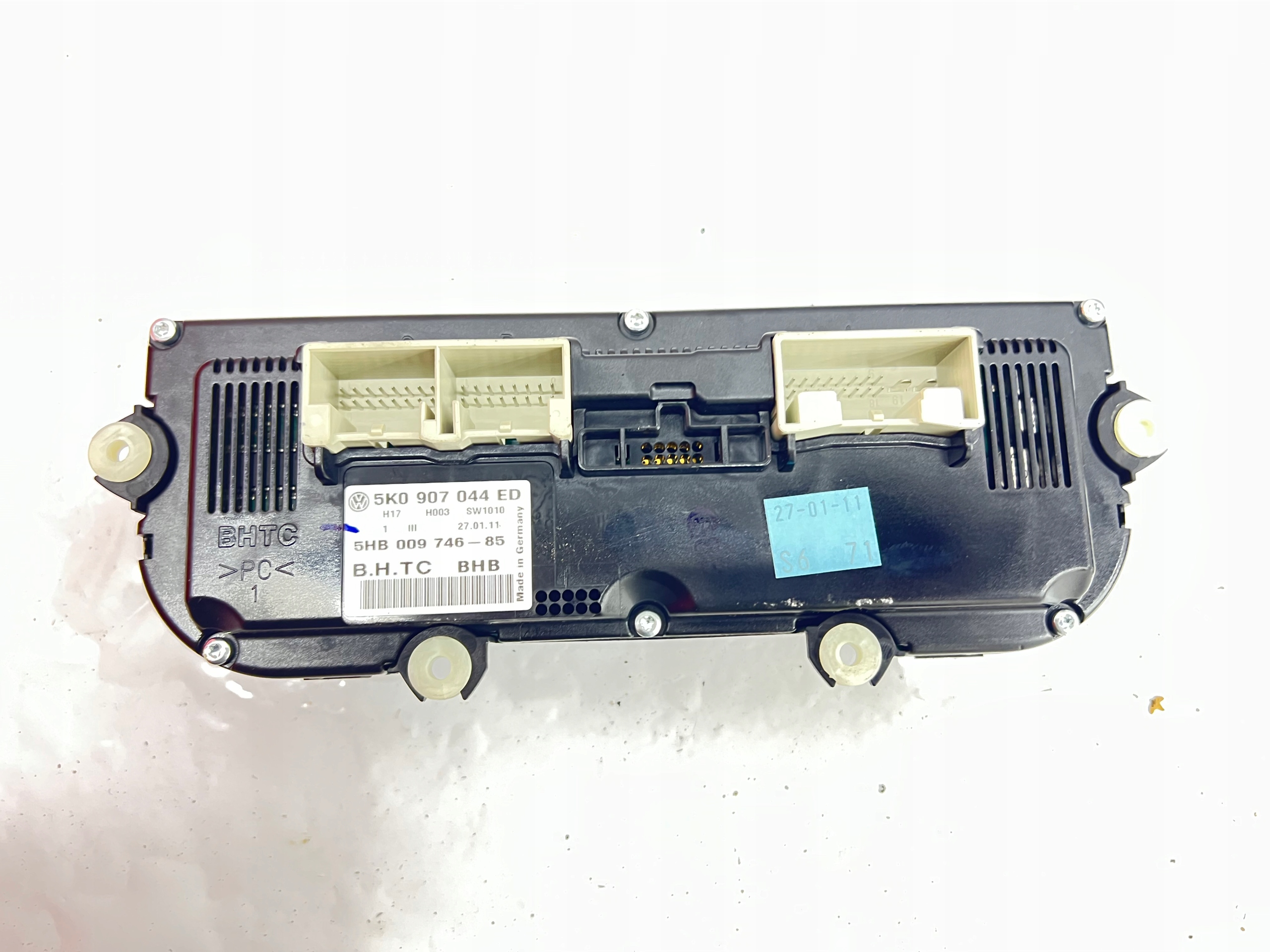 control panel air conditioning devices VW PASSAT B7 5K0907044ED sedan/sedan 10-15