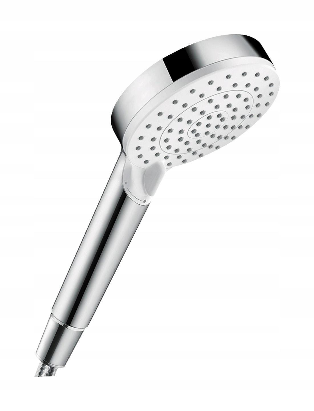 HANSGROHE SŁUCHAWKA PRYSZNICOWA BIAŁY CHROM 100 MM