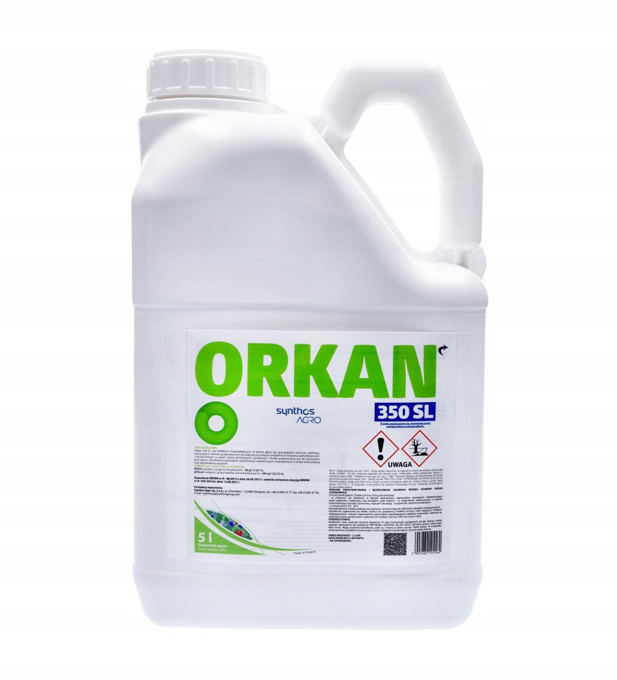 Środek Chwastobójczy Orkan 350SL 5L Synthos