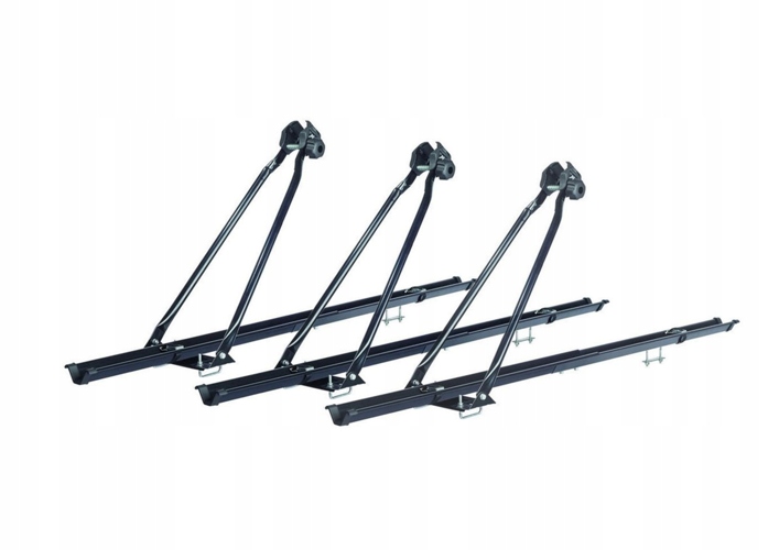 3x BAGAZNIK DACHOWY NA 3 ROWERY UCHWYT NA DACH