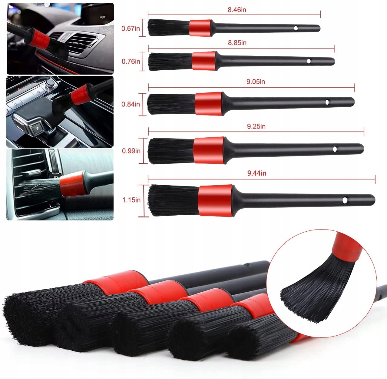 PĘDZLE DETAILING 20 ZESTAW RĘKAWICA DO CZYSZCZENIA EAN (GTIN) 4069814445007