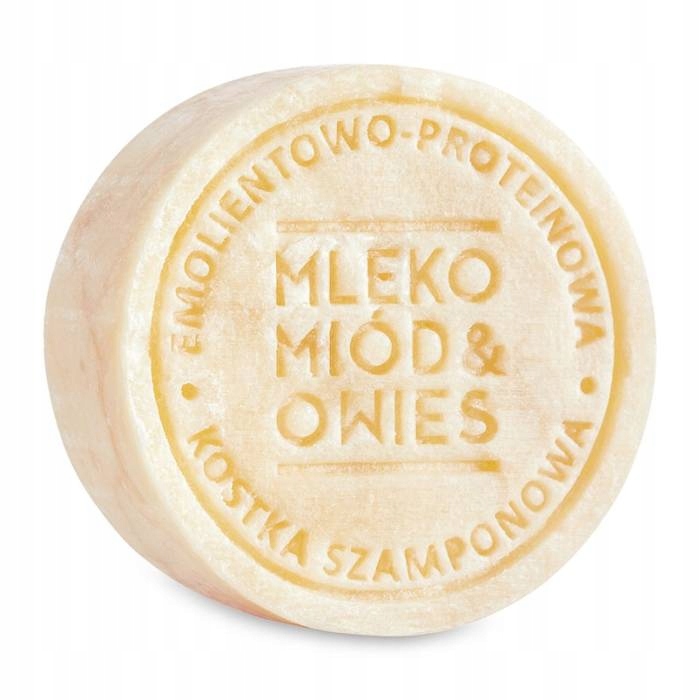 

MDM szampon do włosów w kostce Mleko-miód-owies