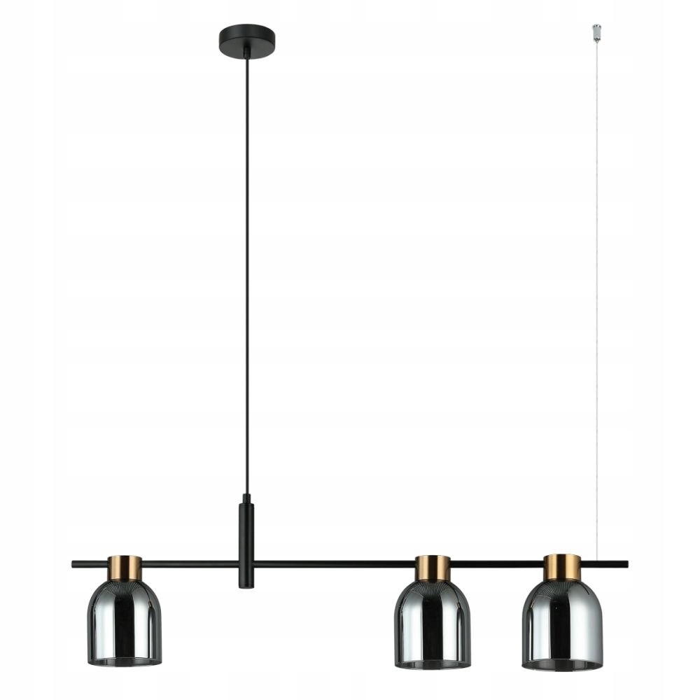 Závesná lampa Servio PND-66892-3-BK-SG Italux