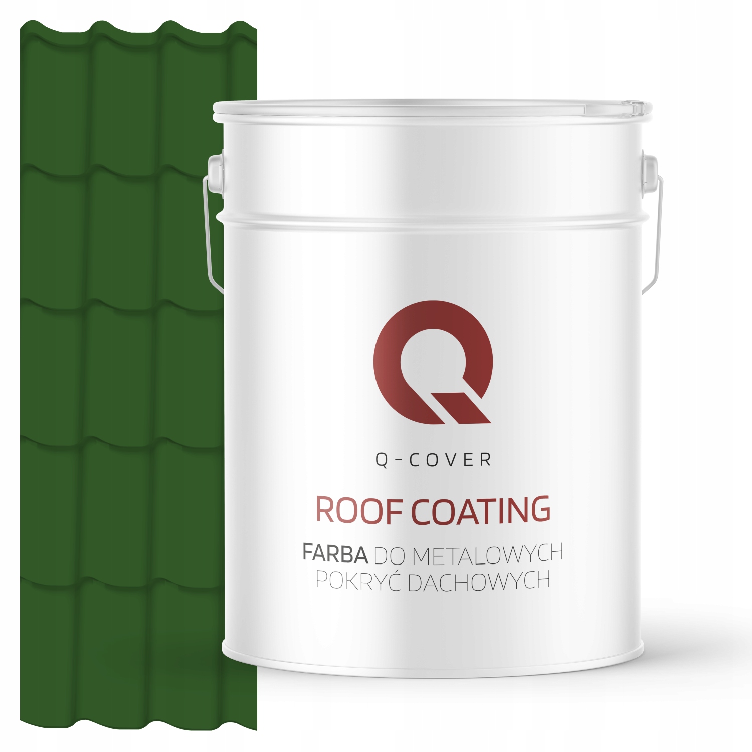 Farba Na Kovové Strechy, Plechy, Zelená Listová, Ral 6002 10 L, Saténová