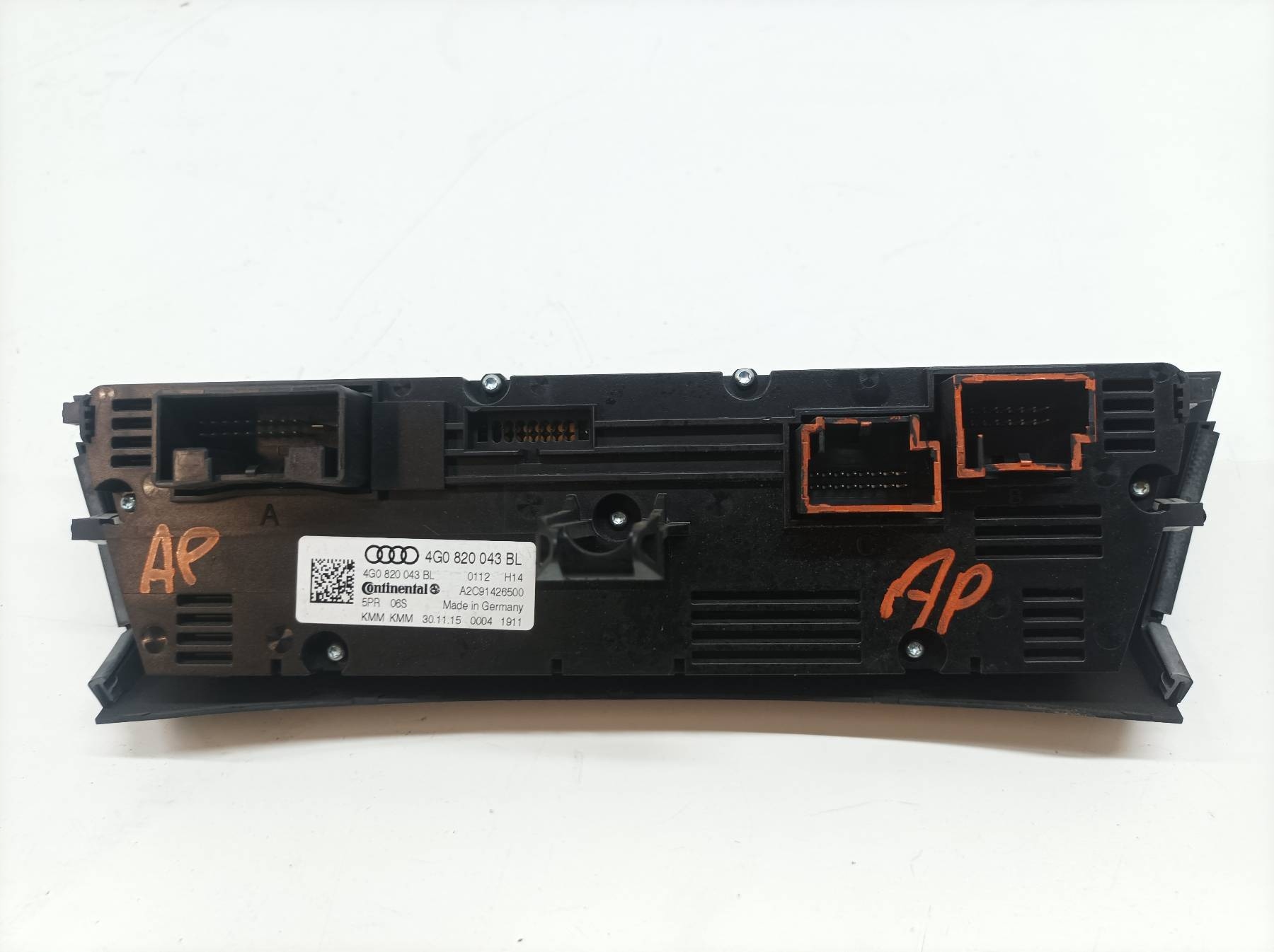 PANEL klímy 4G0820043BL Audi A7 a (2010-2018) 4G