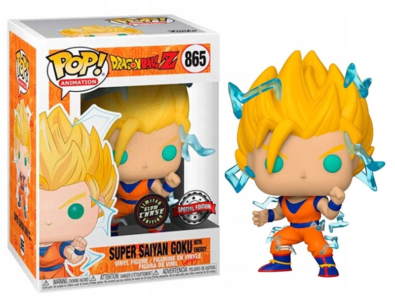 Figurka Saiyan Goku with Energy Chase Dragon Ball Z Funko Pop 865