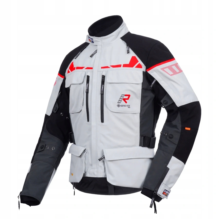 MOTOCYKLOWA KURTKA TEKSTYLNA RUKKA ECUADO-R GORETEX LAMINAT ADVENTURE 54