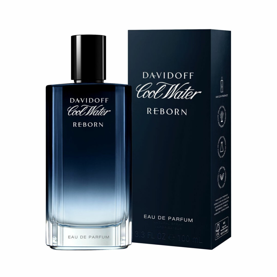 Parfém pro muže Davidoff Cool Water Reborn for Him Eau de Parfum Edp 100 ml
