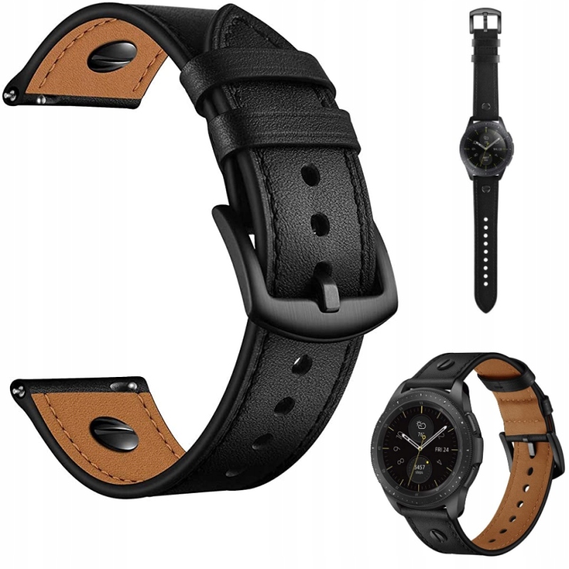 

Skórzany Pasek Do Galaxy Watch 42MM 3 41MM 4 5 Pro