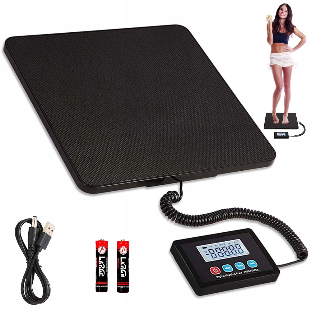 Digitální Váha 40 G-200 Kg 3 Jednotky Váhy Funkce Hold A Tara Napájení Přes Usb