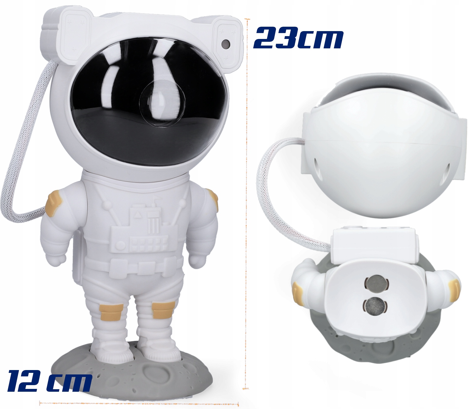 PROJEKTOR GWIAZD Lampka Nocna Rzutnik ASTRONAUTA Marka bez marki