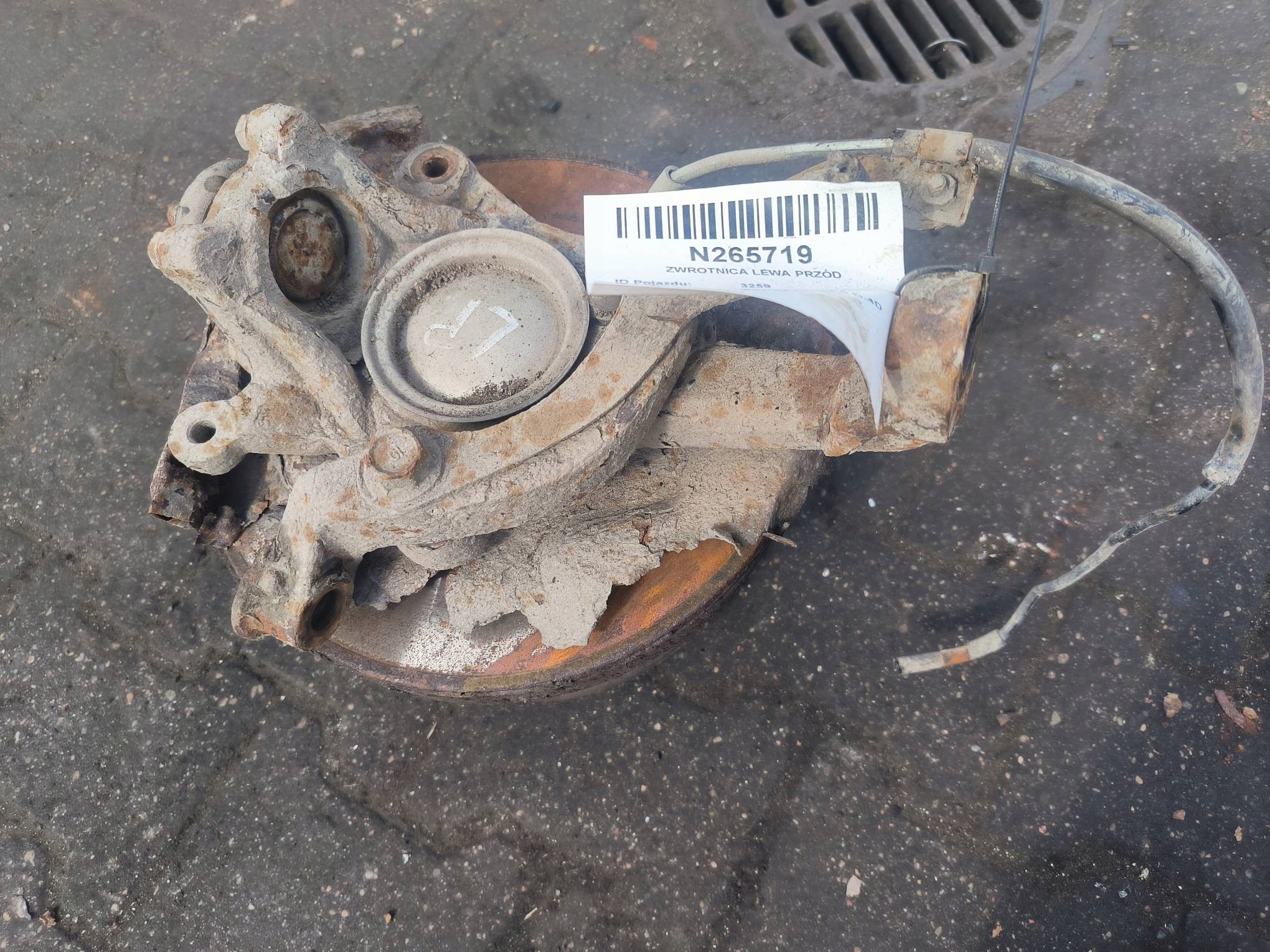swing left front TOYOTA DYNA U300 VII