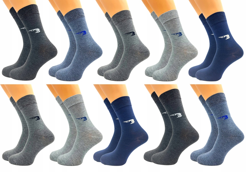 

10x Skarpety Garniturowe Bawełna 39-42 Premium