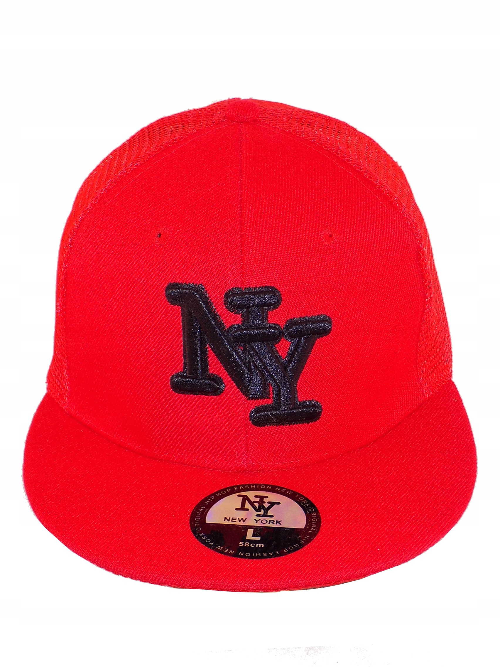 FULLCAP NEW YORK SNAPCAP + SIATKA 58CM Płeć kobieta