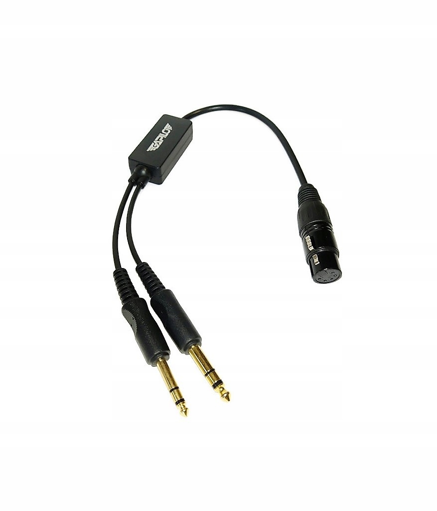 Letecký adaptér z Airbus Xlr 5 Pin na Pj (ga) PJ-068, PJ-055