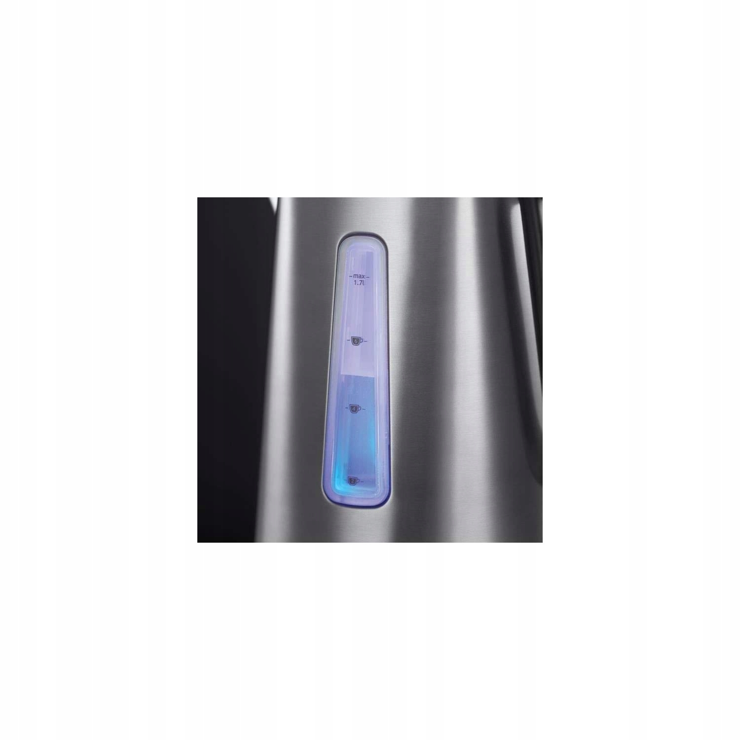 RUSSELL HOBBS Czajnik Elektryczny 1,7L 2400W Stalowy Filtr Wskaźnik Wody — miniatura 3