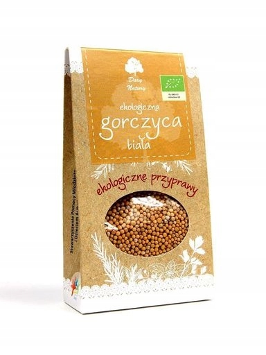 Levně 6 x Dary Natury Hořčice bílá Bio 90 g