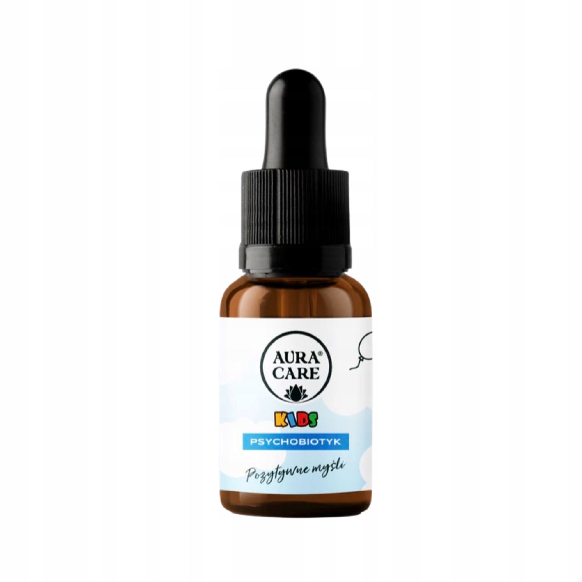 Suplement diety Aura Care KIDS Psychobiotyk Pozytywne myśli 15 ml