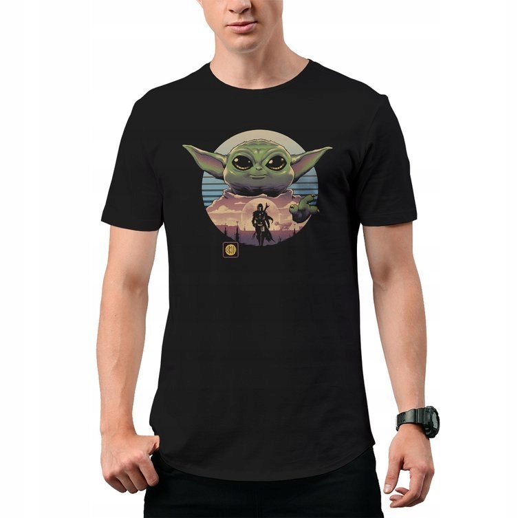 

Koszulka T-Shirt Yoda Mandalorian Circle S