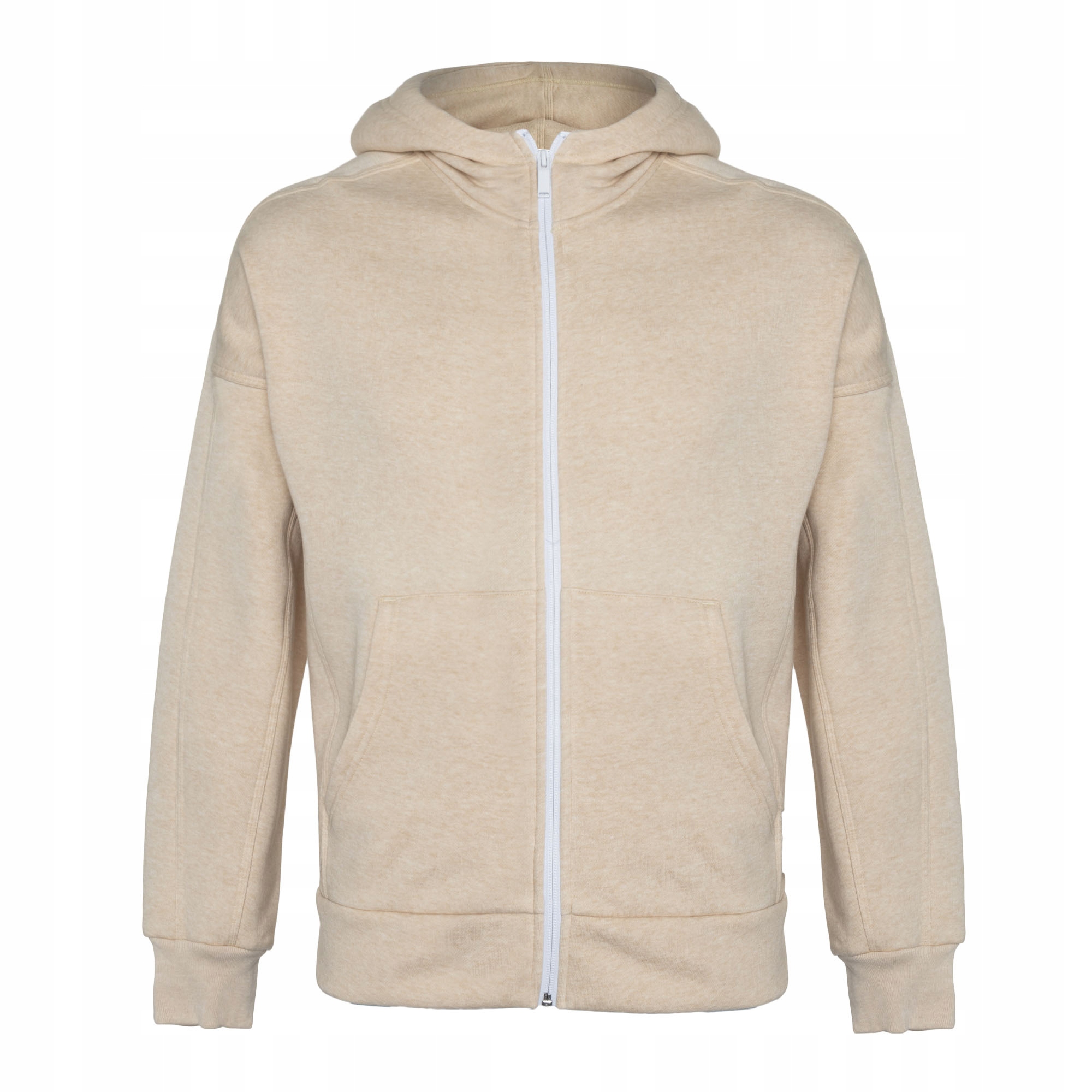 Mikina adidas Studio Lounge Fleece Full Zip botanic béžová mel Xs