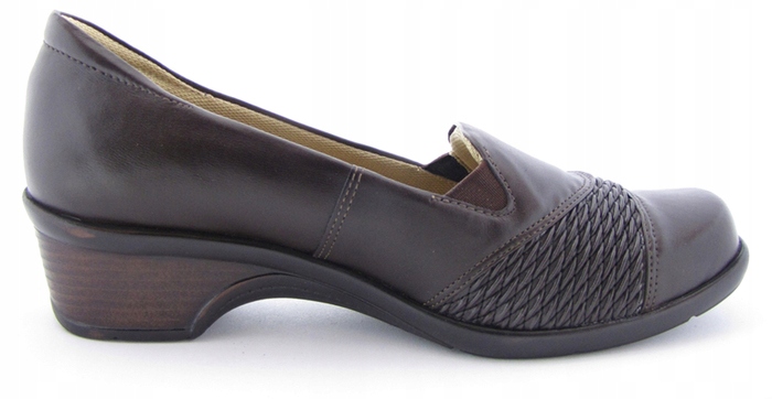 Eleganckie półbuty Brąz KOSELA Medic 9330 Marka inna