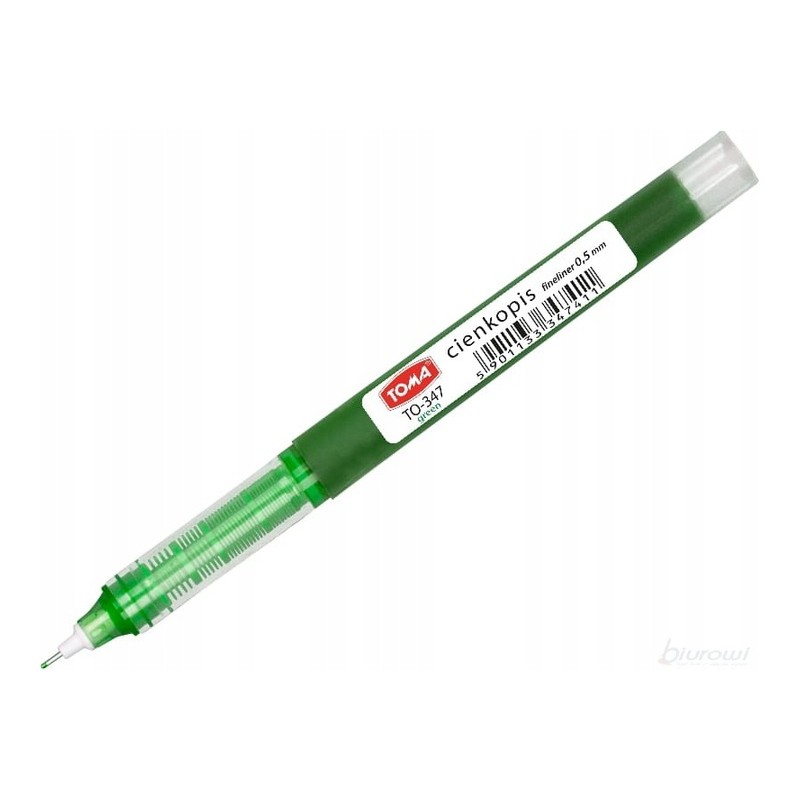 

Cienkopis kapilarny Toma 0,5mm zielony