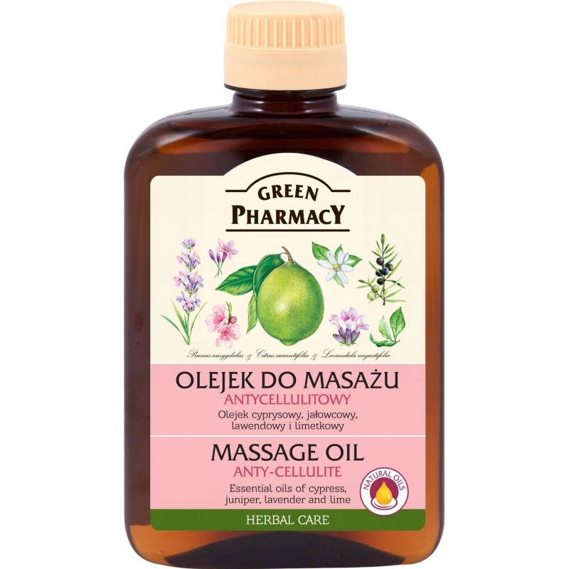 

Green Pharmacy Antycellulitowy olejek do masażu