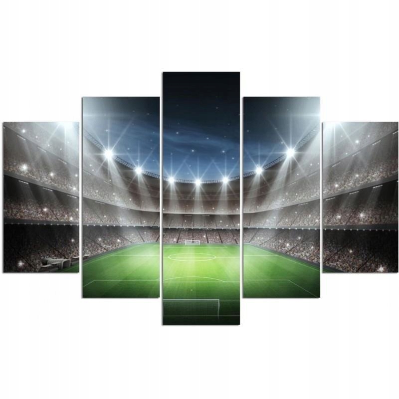 

Obraz Tryptyk Stadion Piłkarski Na Ścianę 100x70
