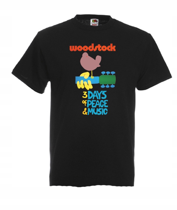 

S Koszulka Męska Woodstock Peace Music Festiwal